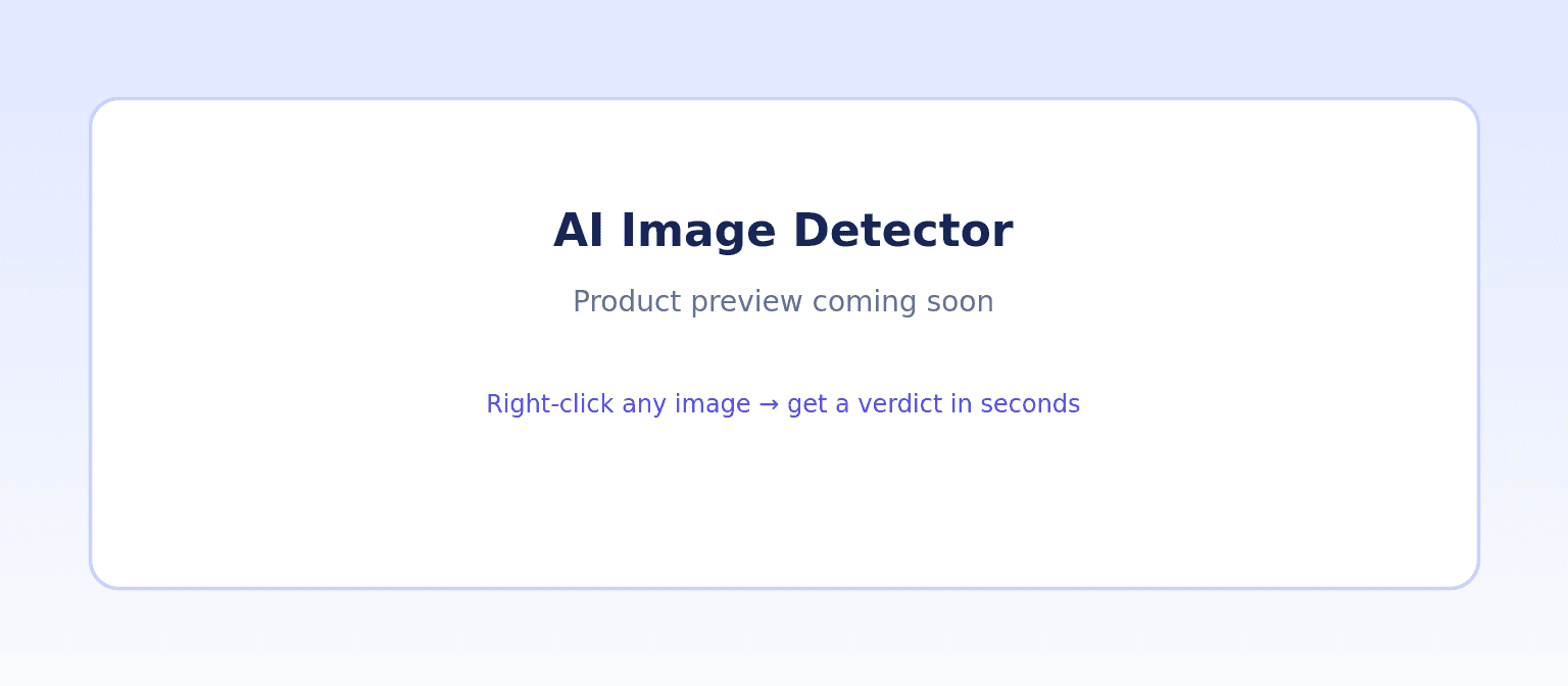 AI Photo Checker preview